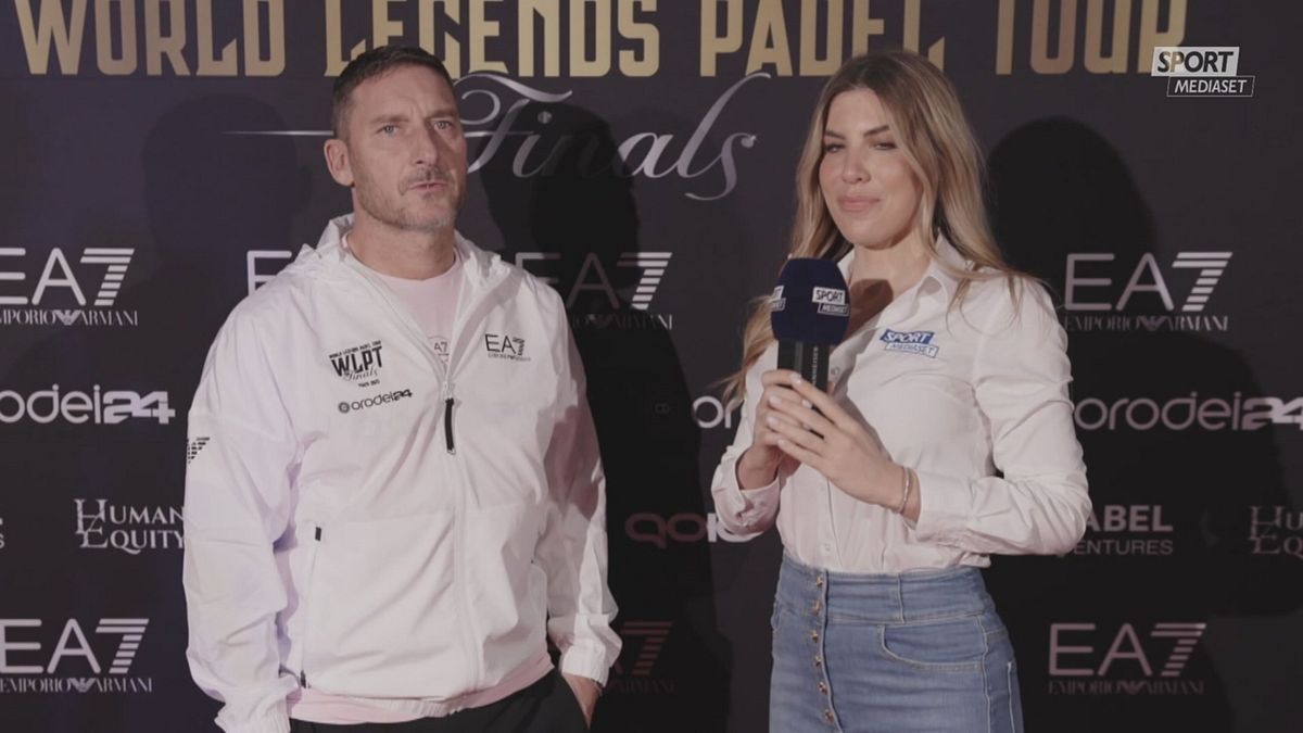 DICH TOTTI DA MIAMI SU ROMA-NAPOLI 30/11 SRV