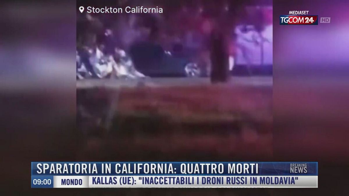 Breaking News delle 09.00 | Sparatoria in California: quattro morti