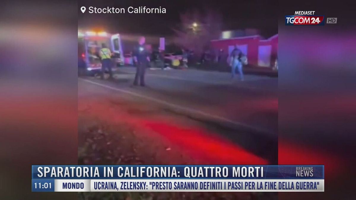 Breaking News delle 11.00 | Sparatoria in California: quattro morti