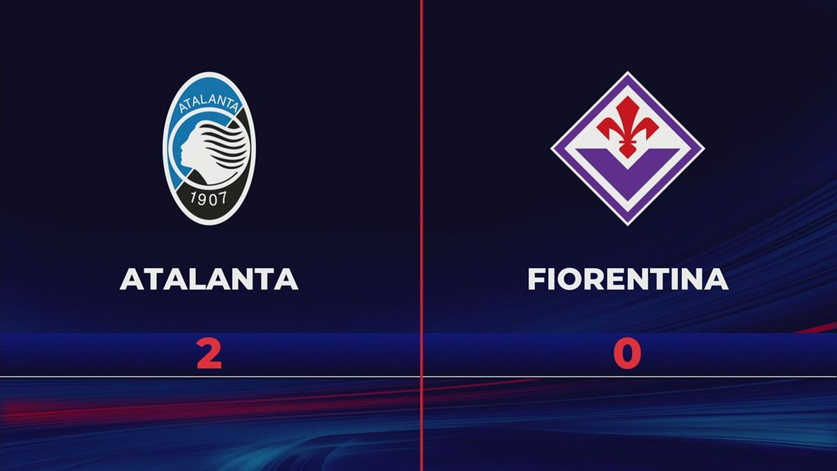 Atalanta-Fiorentina 2-0: gli highlights