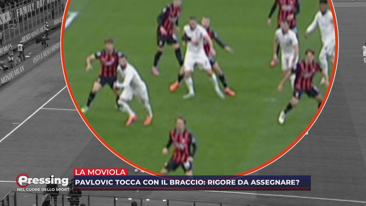 La moviola di Cesari: "Follia fischiare fallo a Pavlovic"