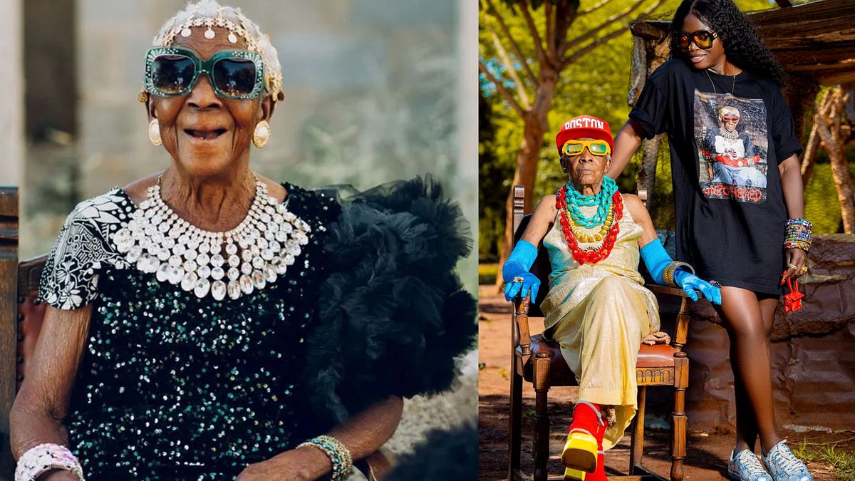 Margret Chola, "Legendary Glamma" (a destra, con sua nipote, la fashion stylist Diana Kaumba)