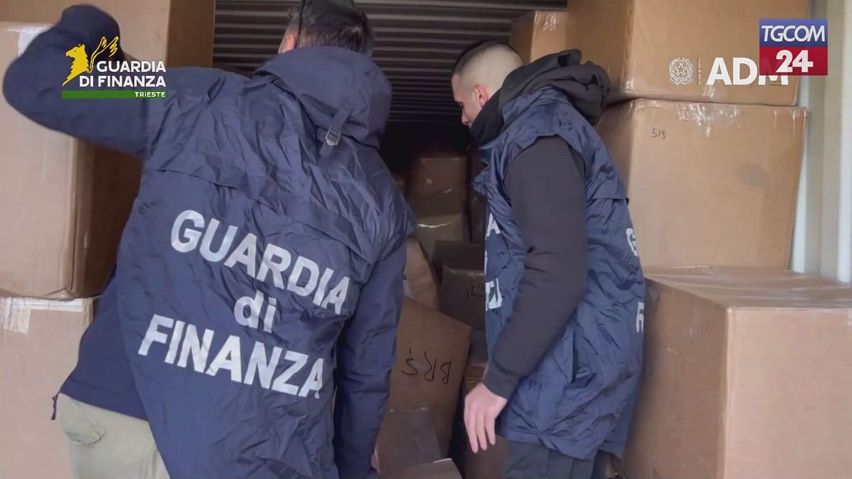 Trieste, falsi di lusso nascosti nel container: scovati oltre 300mila articoli