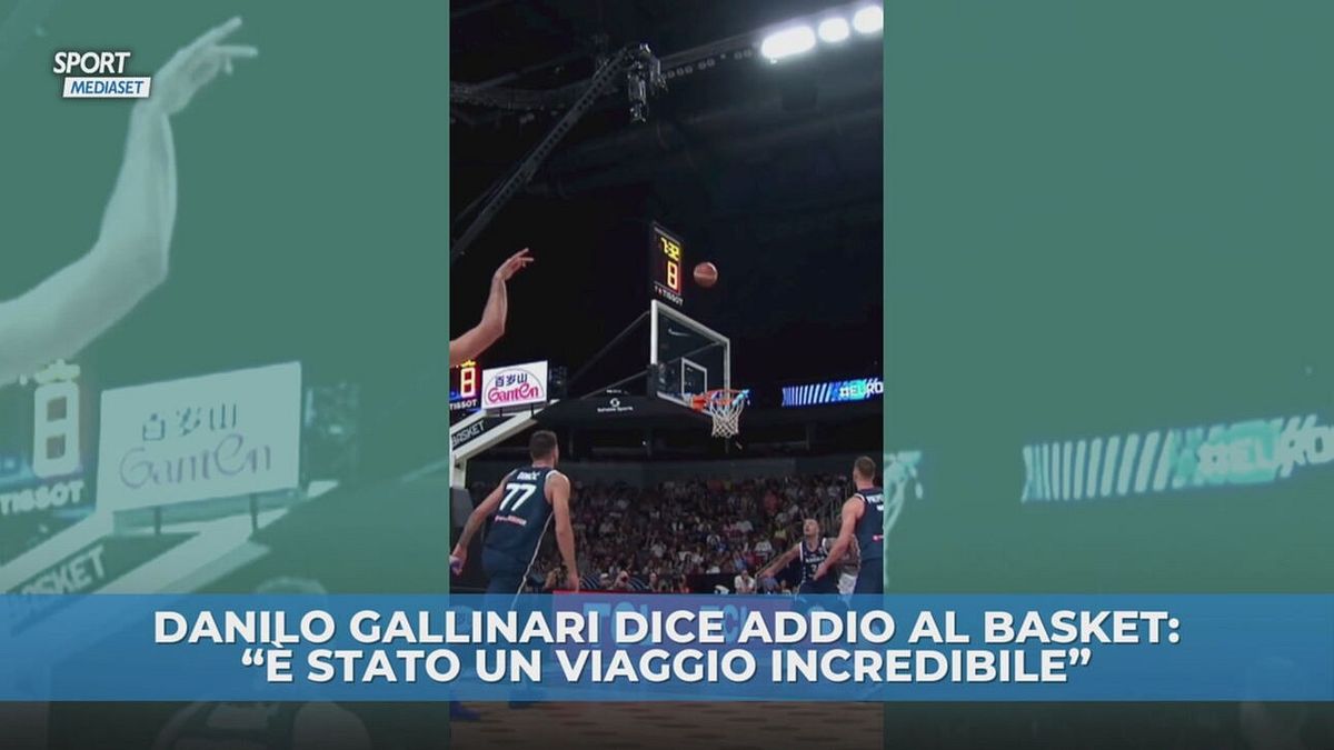 Gallinari dice addio al basket