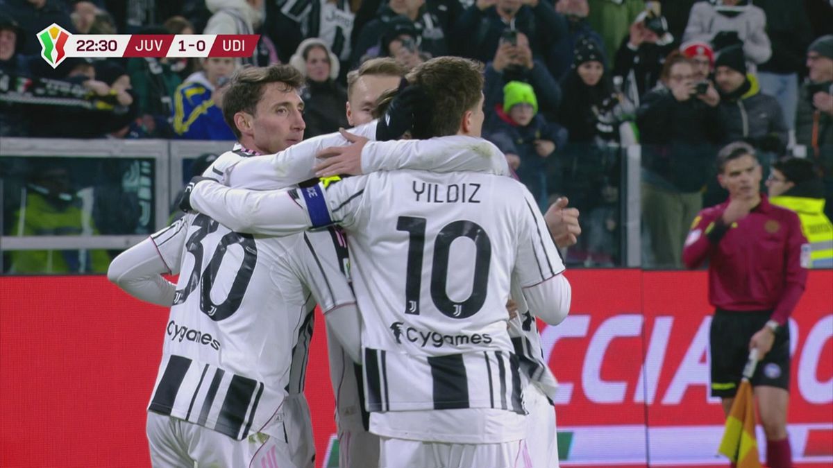 23' | Autogol di Palma (Juventus-Udinese 1-0)