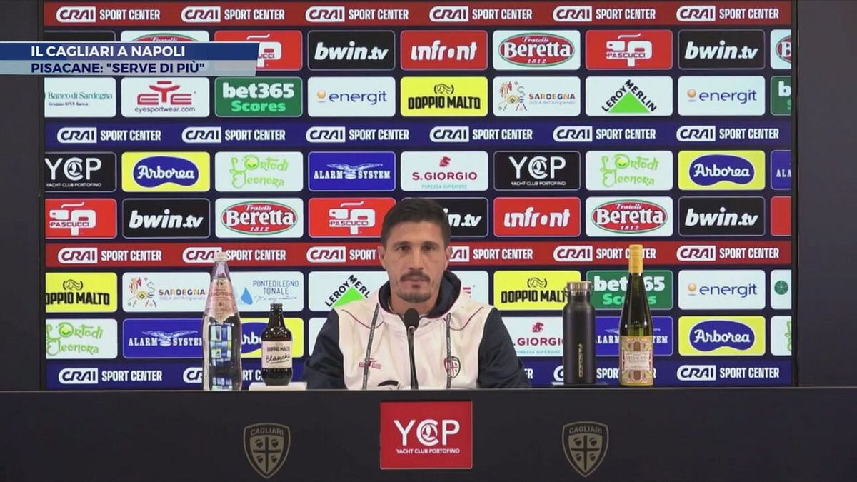 Il Cagliari a Napoli