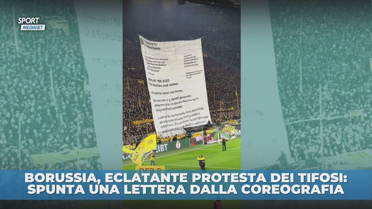 Borussia, protesta eclatante dei tifosi