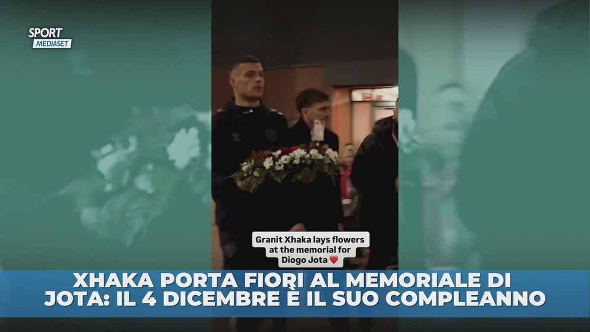 Xhaka, omaggio a Jota