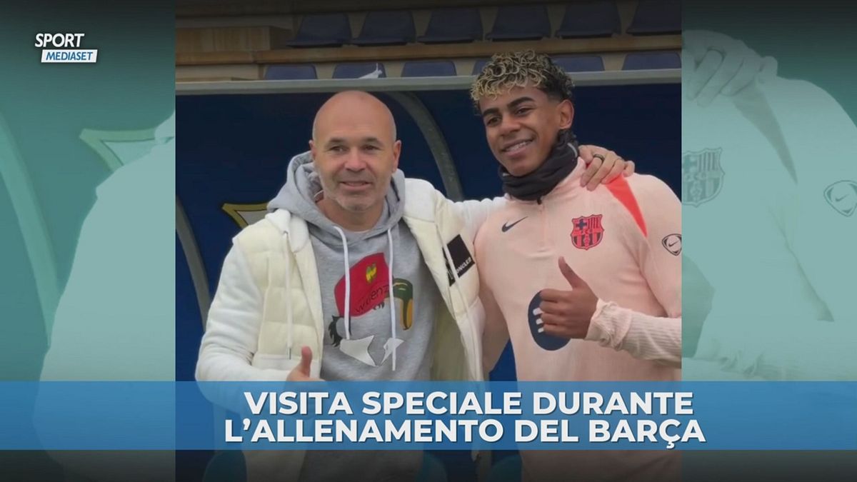 Barcellona: la leggenda Iniesta incontra le stelle di oggi