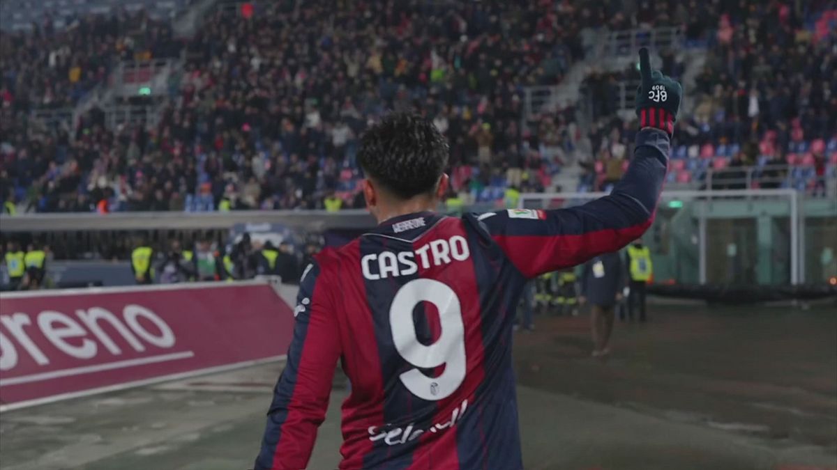 89' | Gol di Castro (Bologna-Parma 2-1)