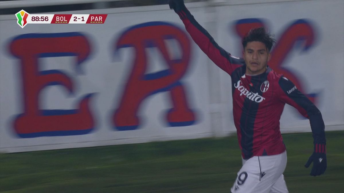 Bologna-Parma 2-1: gli highlights