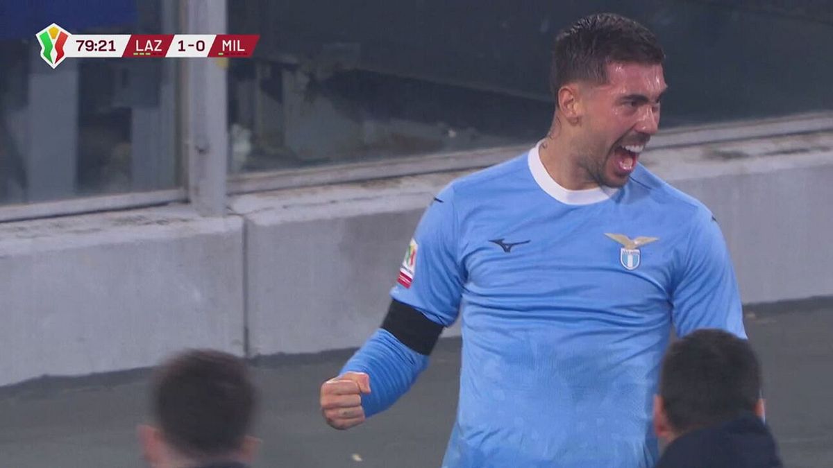 80' | Gol di Zaccagni (Lazio-Milan 1-0)
