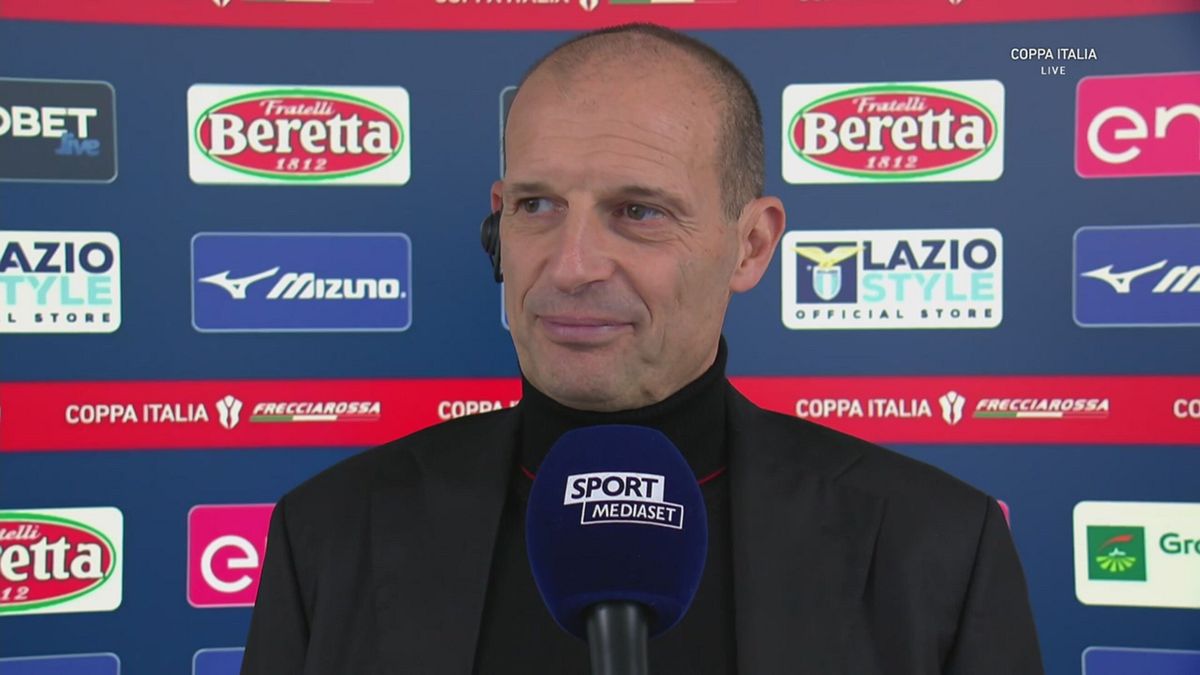 Allegri: "Era una partita bloccata"