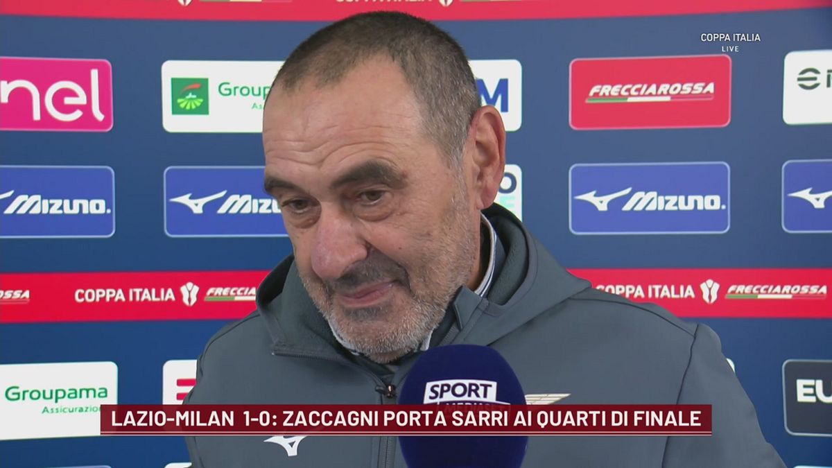 Sarri: "Siamo qui nonostante le grandi difficoltà"
