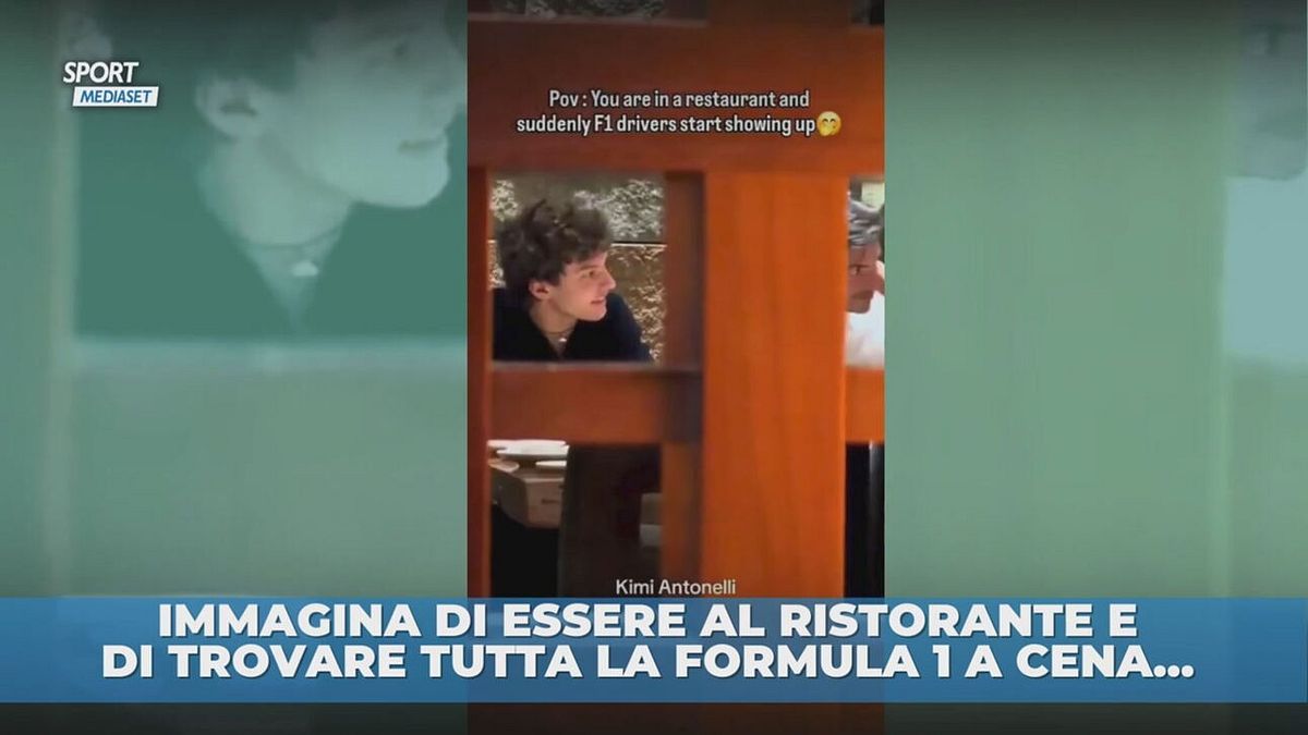 POV: a cena con la Formula 1