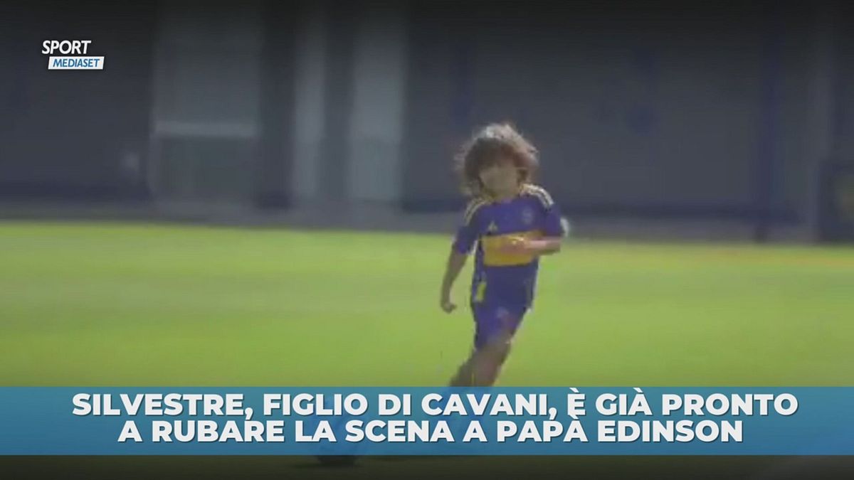Baby Cavani è già una star
