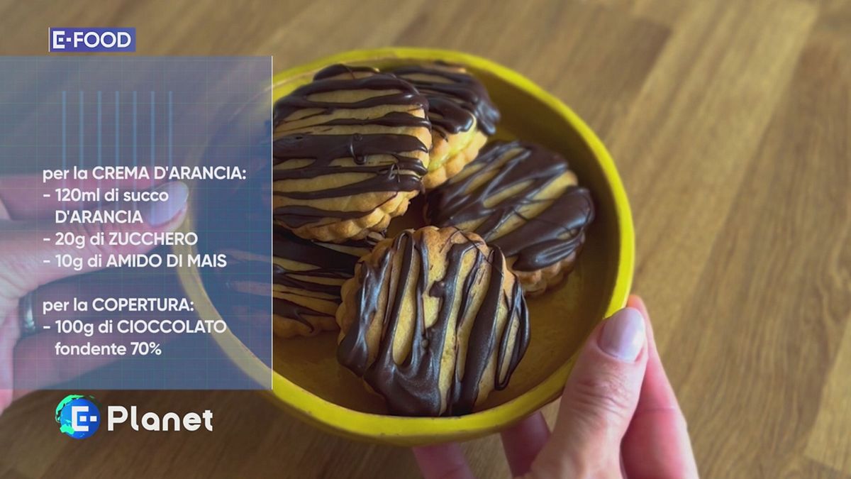 Biscotti cannella e arancia