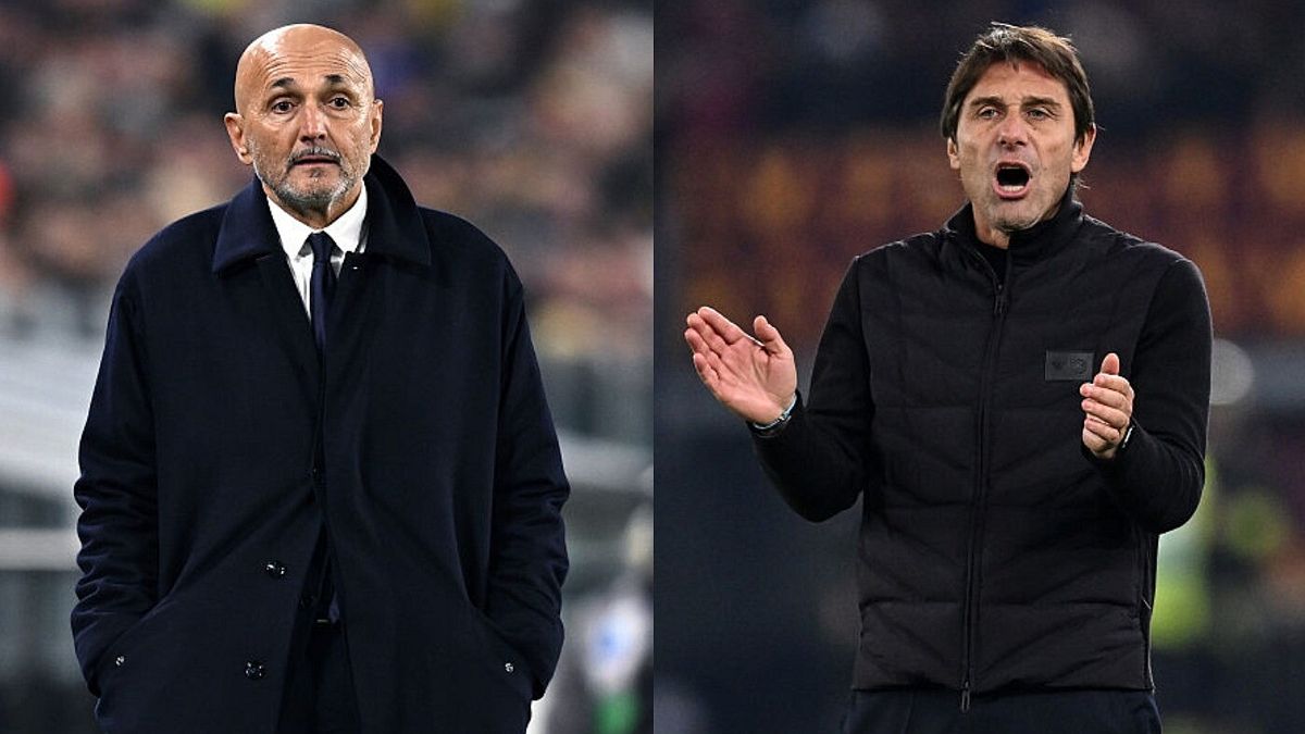  Luciano Spalletti e Antonio Conte