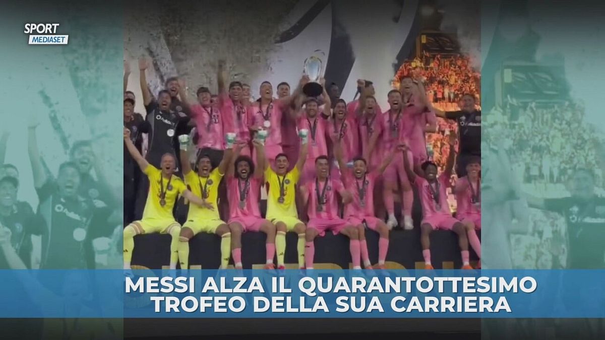 Messi leggenda anche negli USA: alza il trofeo in MLS 2025