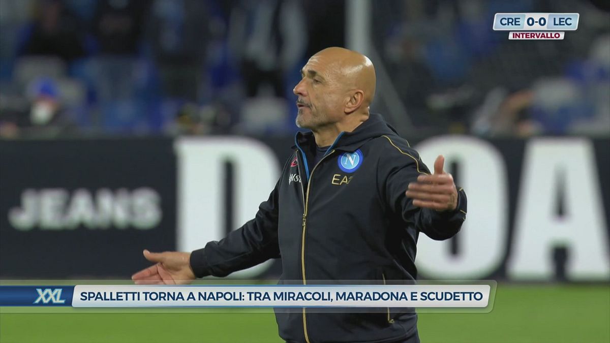 Spalletti torna a Napoli