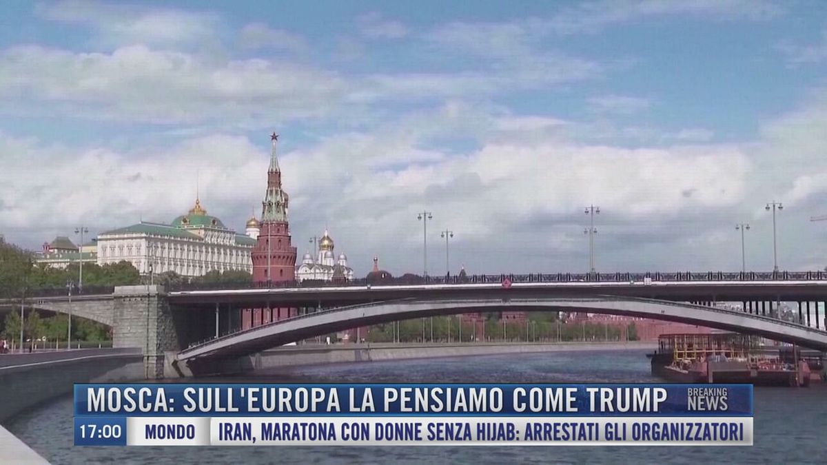 Breaking News delle 17.00 | Mosca: sull'Europa la pensiamo come Trump