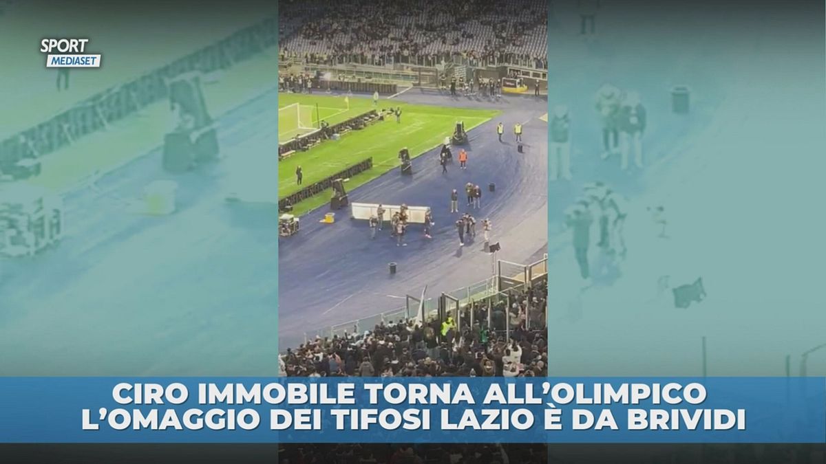 Immobile, omaggio da brividi