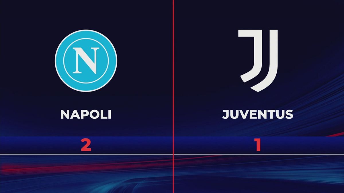 Napoli-Juventus 2-1: gli highlights