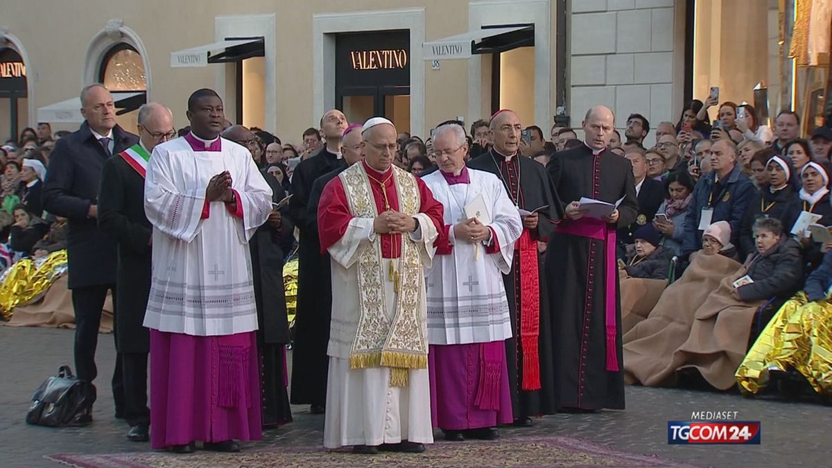 18.00 PAPA OMAGGIO ALL'IMMACOLATA SRV