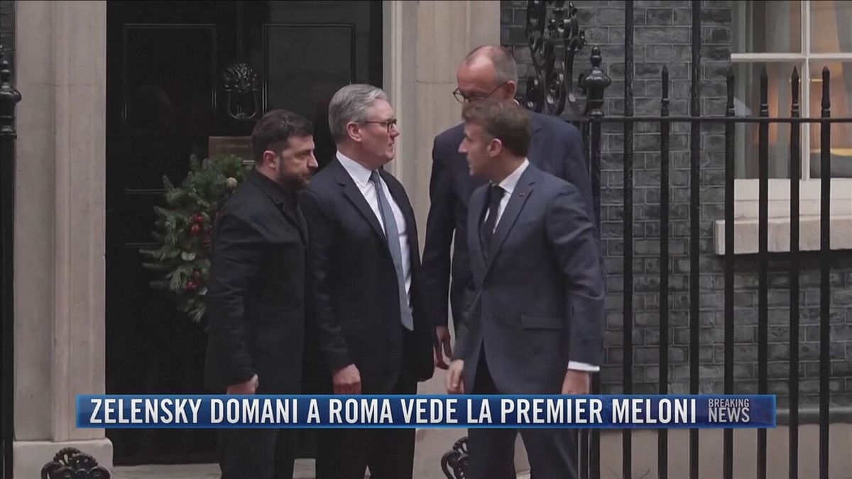 Breaking News delle 21.30 | Zelensky domani a Roma vede la premier Meloni