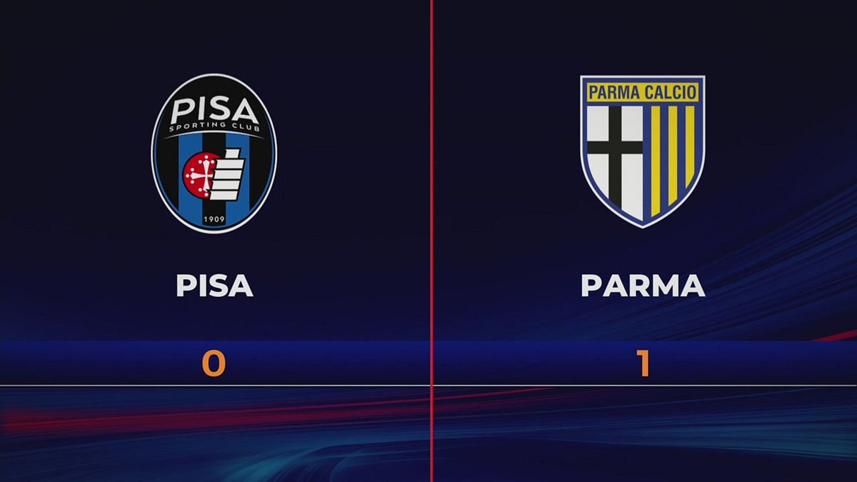 Pisa-Parma 0-1: gli highlights