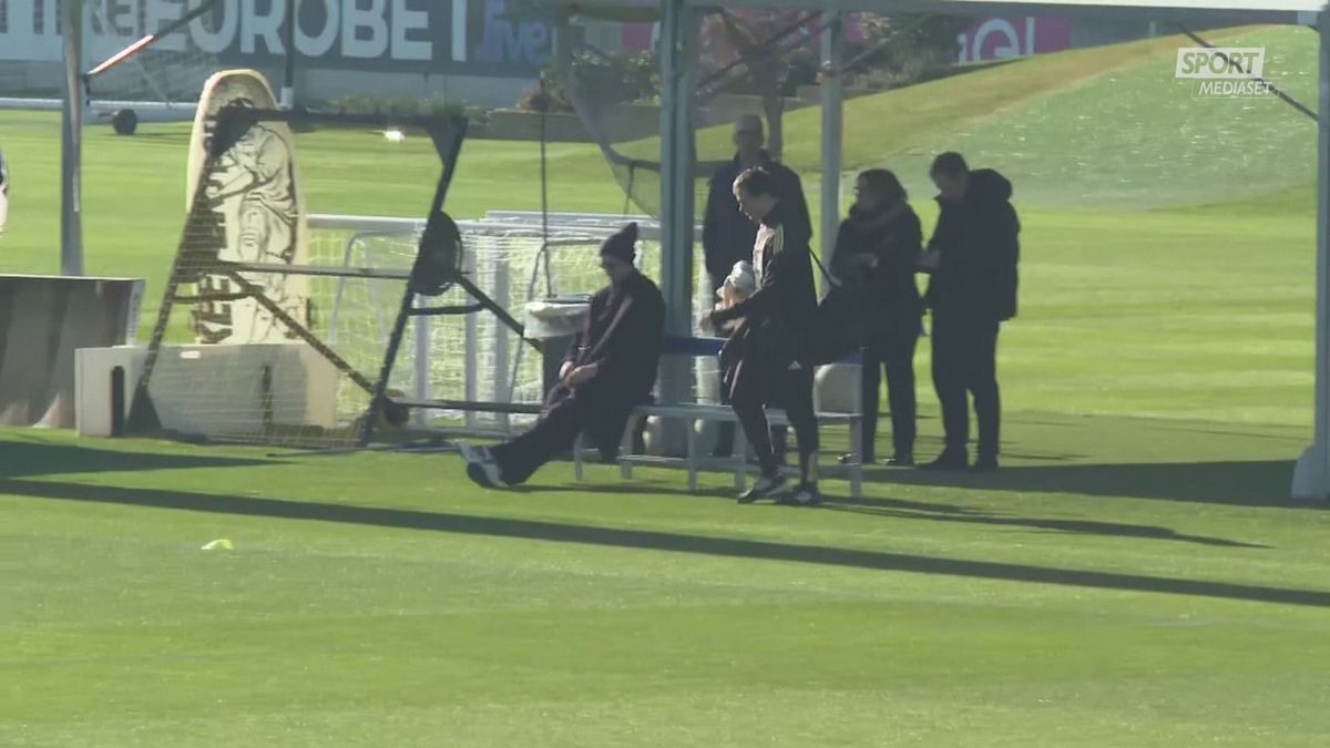 MCH VLAHOVIC SEDUTO ALLENAMENTO 9/12 MCH