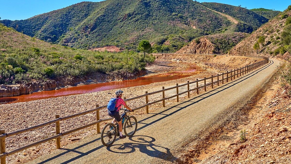 In bicicletta in Andalusia, Spagna