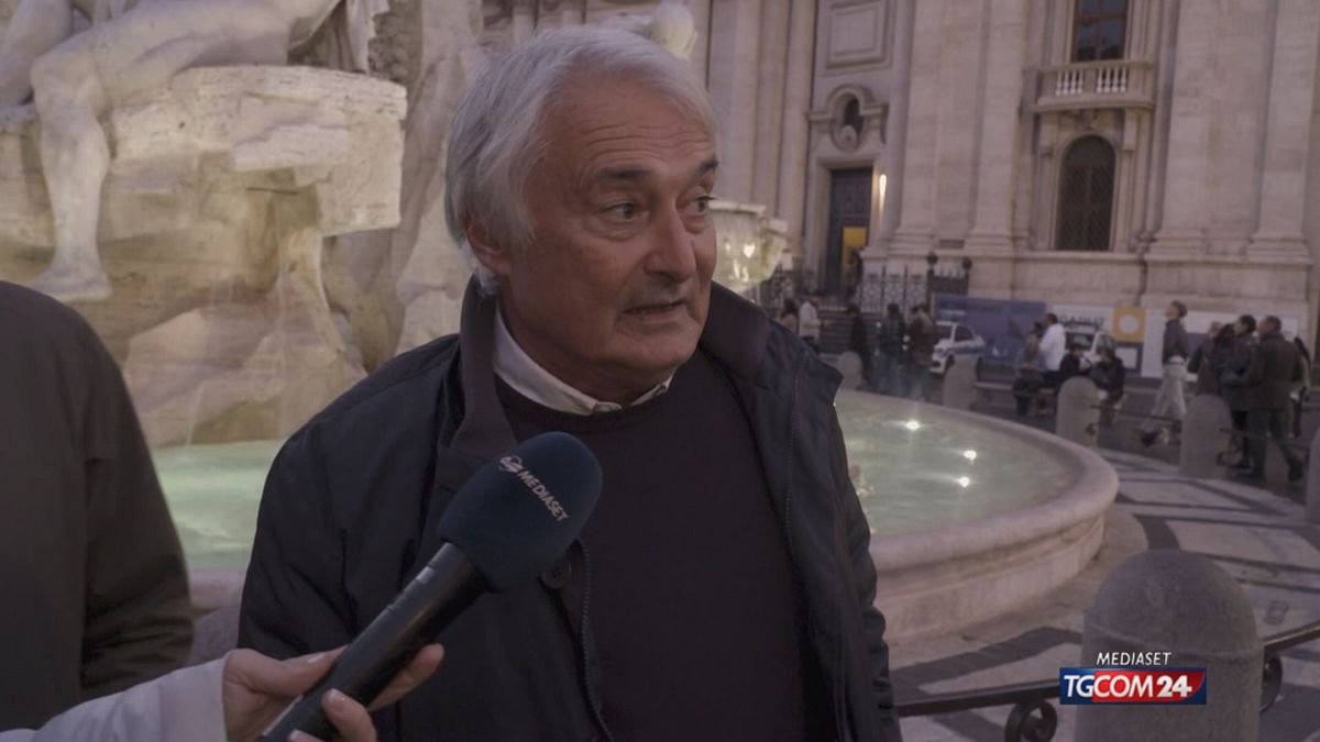 18.00 ROMA, L'ALBERO DI NATALE NON PIACE SRV