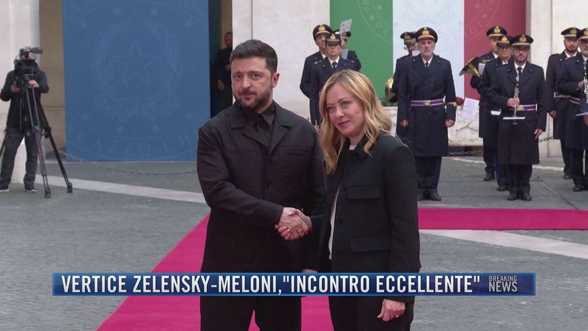 Breaking News delle 21.30 | Vertice Zelensky-Meloni, "Incontro eccellente"