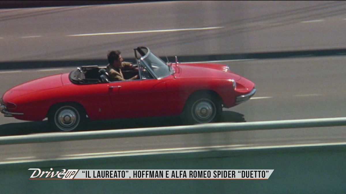 Il Laureato", Hoffman e l'Alfa Romeo Spider Duetto