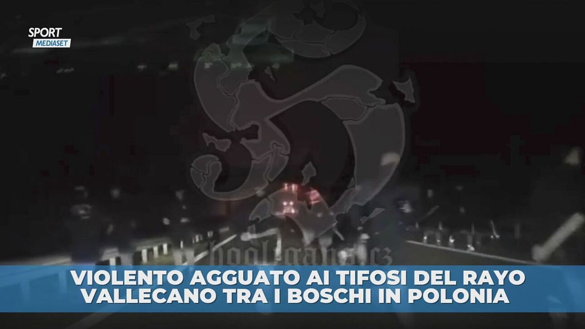 Follia tifosi nei boschi polacchi