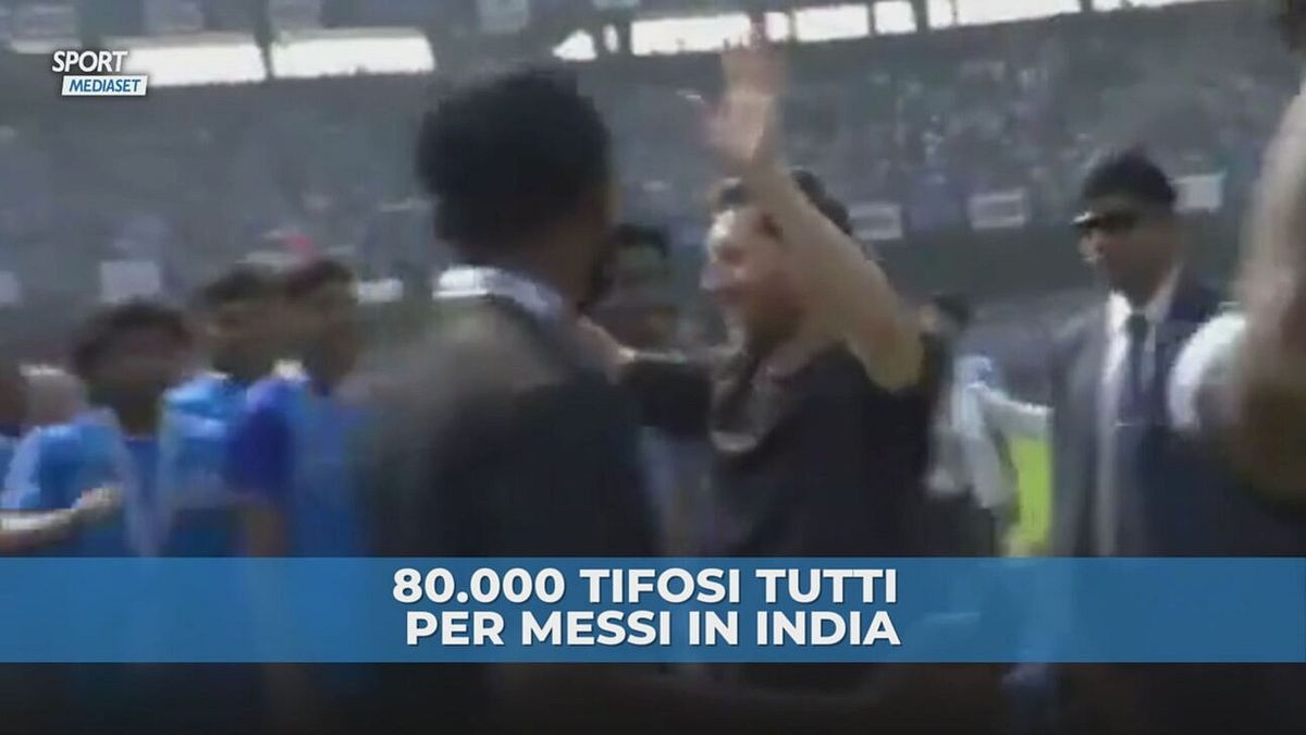 Messi in tour in India: tifosi pazzi di lui