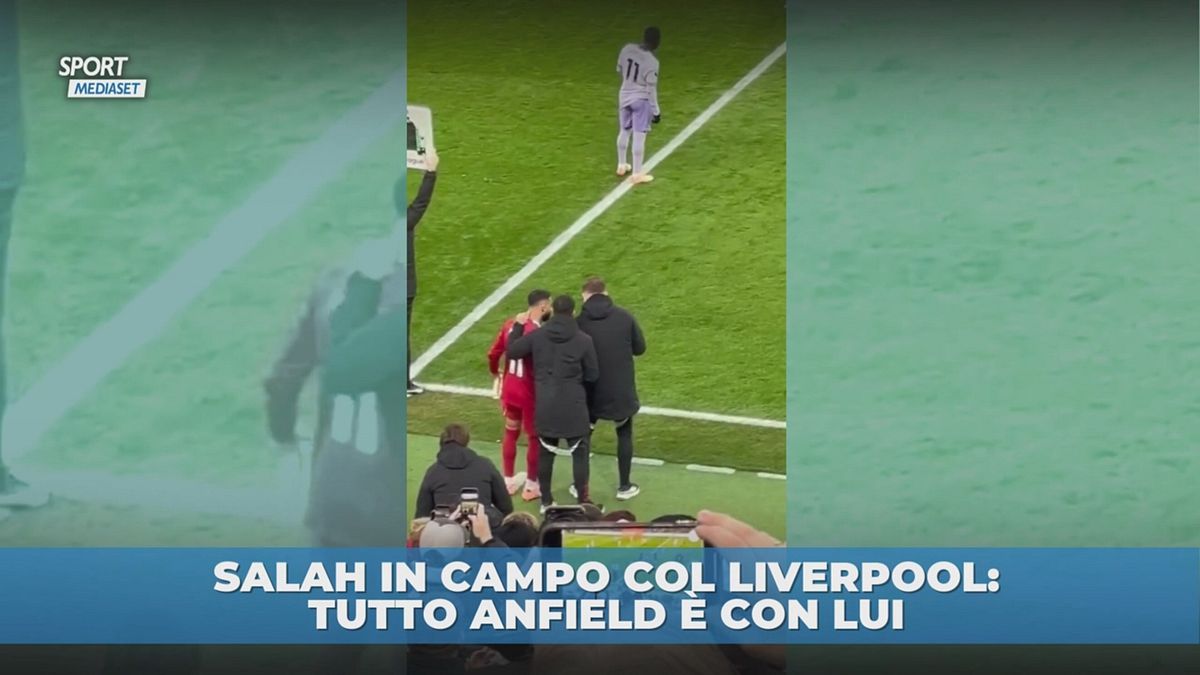 Tutto Anfield con Salah