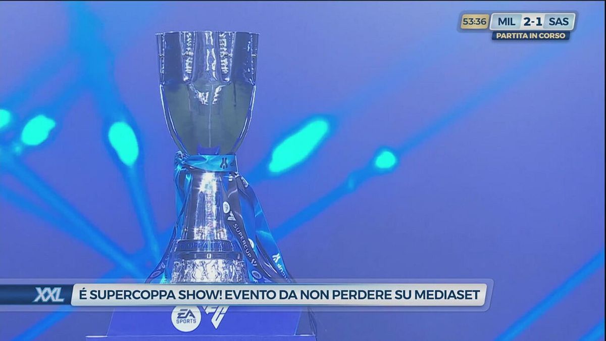 È Super Coppa show! Evento da non perdere su Mediaset