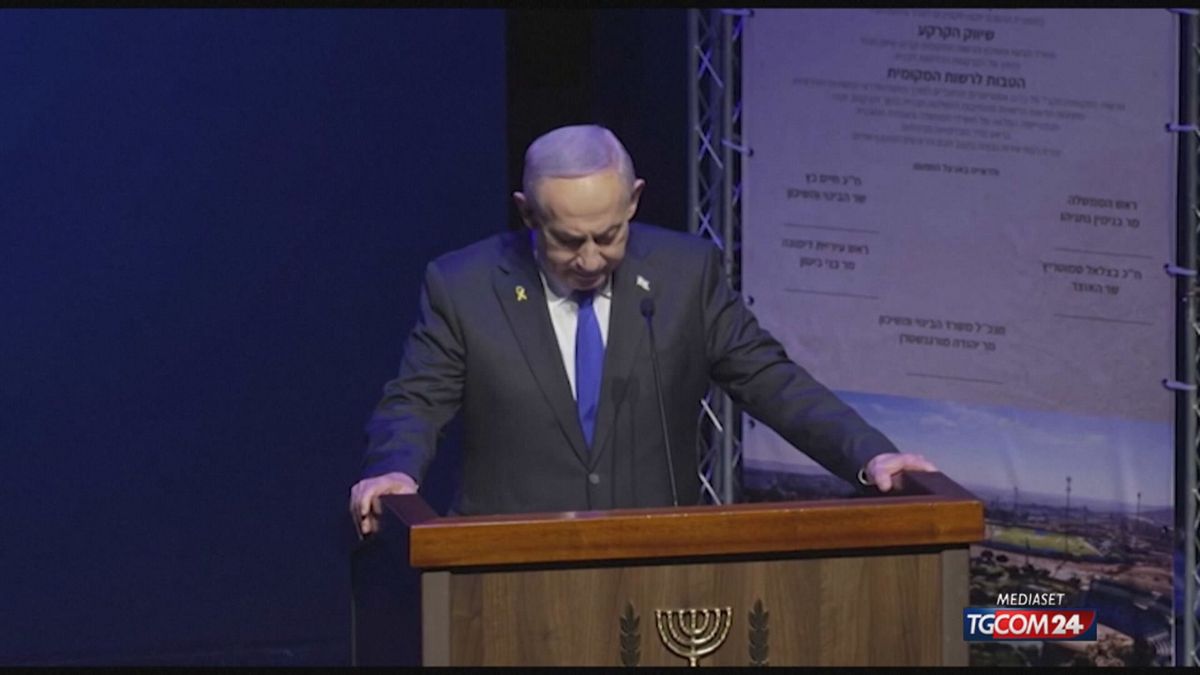 14.45 MCH PARLA NETANYAHU MCH