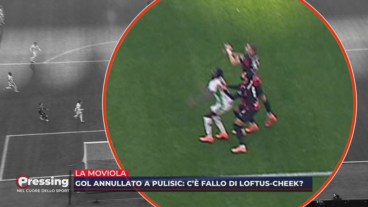 La moviola di Milan-Sassuolo: il gol di Pulisic era regolare?