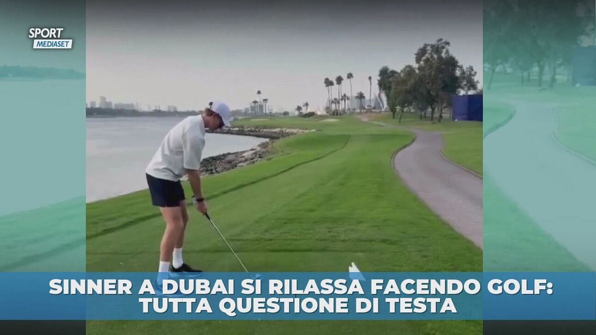 Sinner e il golf: binomio top