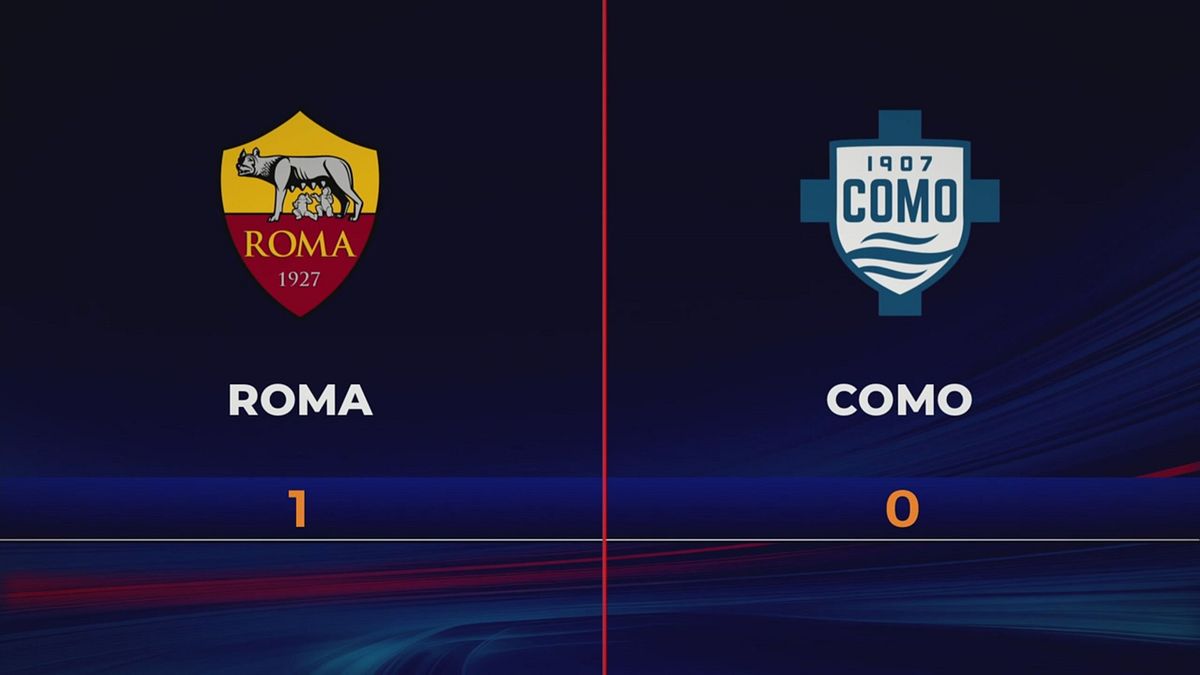 Roma-Como 1-0: gli highlights