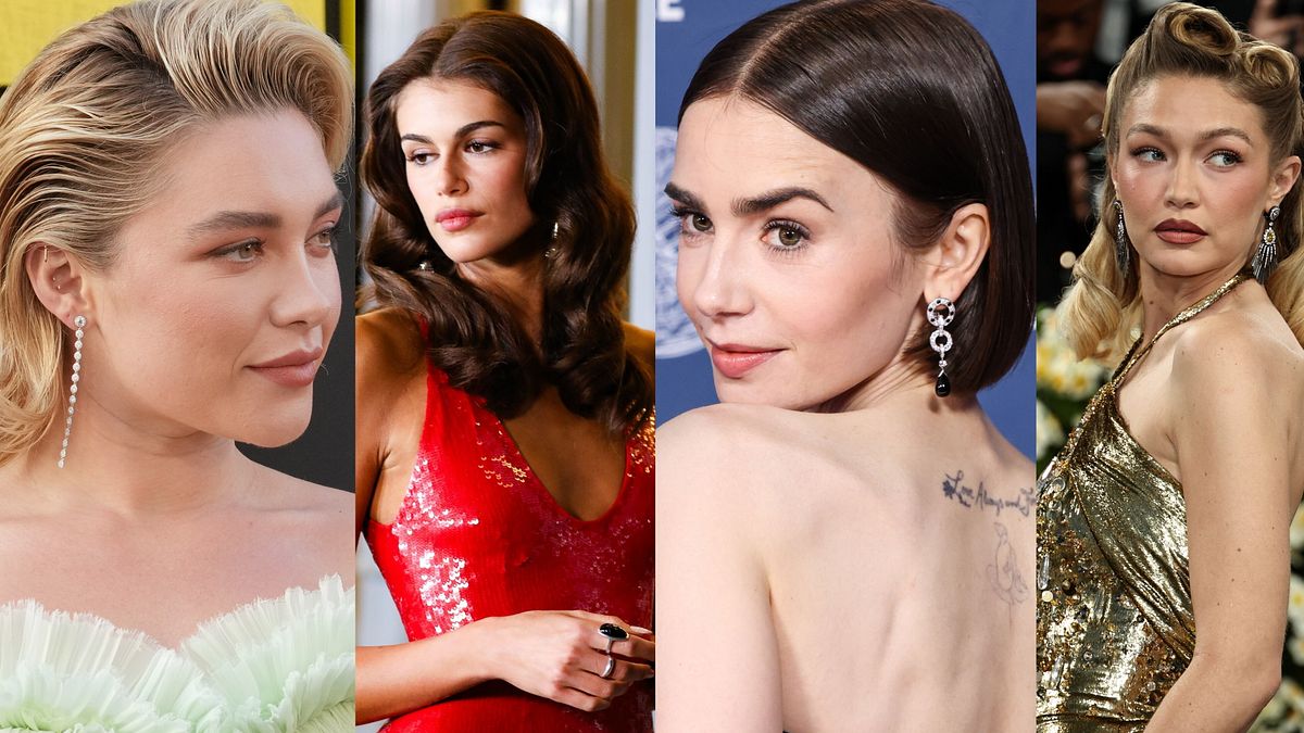 Gli hair look di Florence Pugh, Kaia Gerber, Lily Collins e Gigi Hadid