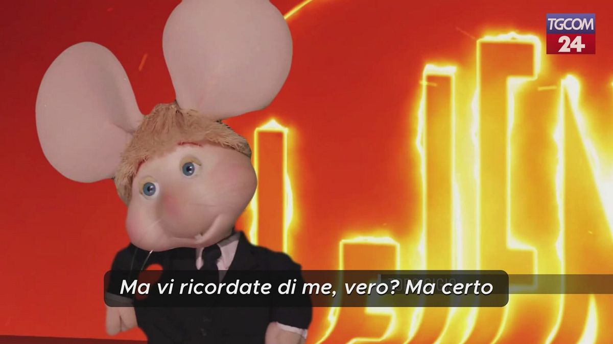 Topo Gigio, il suo monologo a "Le Iene": "Ho lavorato con i più grandi"