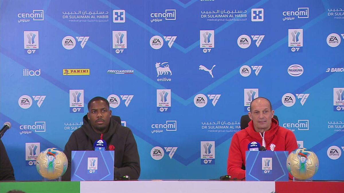 Napoli-Milan, la conferenza prepartita di Allegri e Maignan