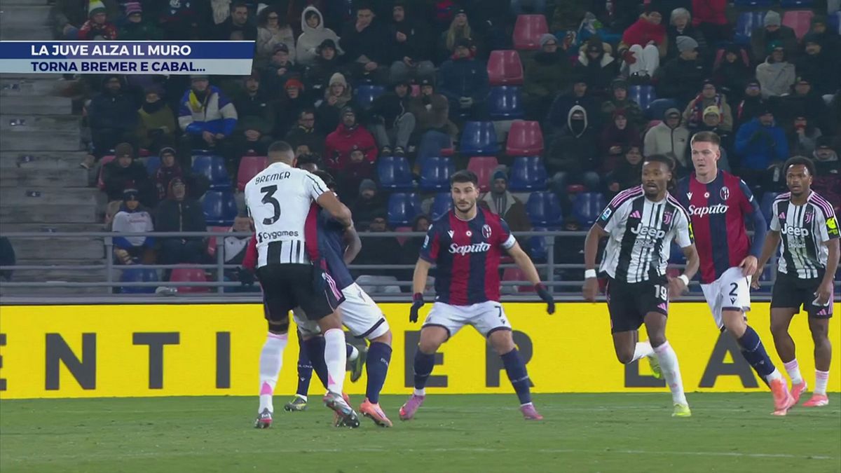 La Juve alza il muro