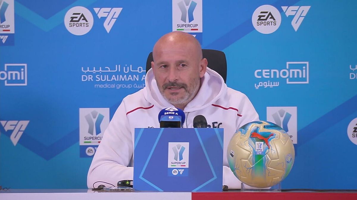 Italiano: "500 tifosi del Bologna a Riad? Non ho parole…"