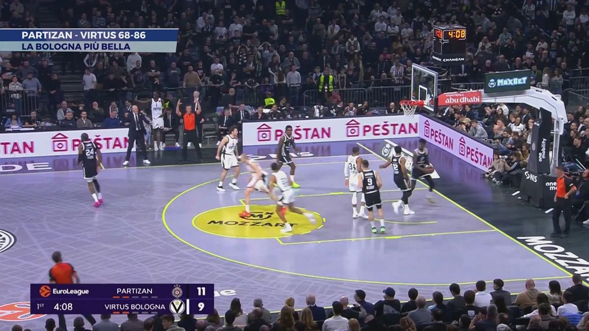 Partizan-Virtus 68-86