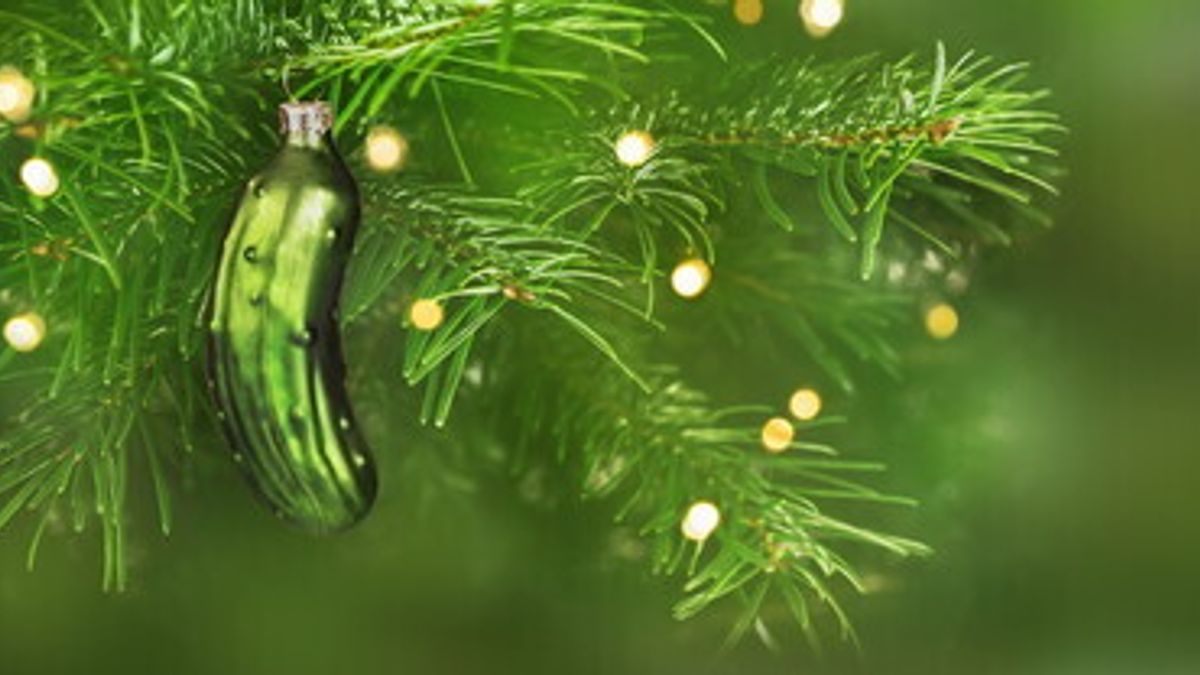 Germania: il cetriolo di Natale